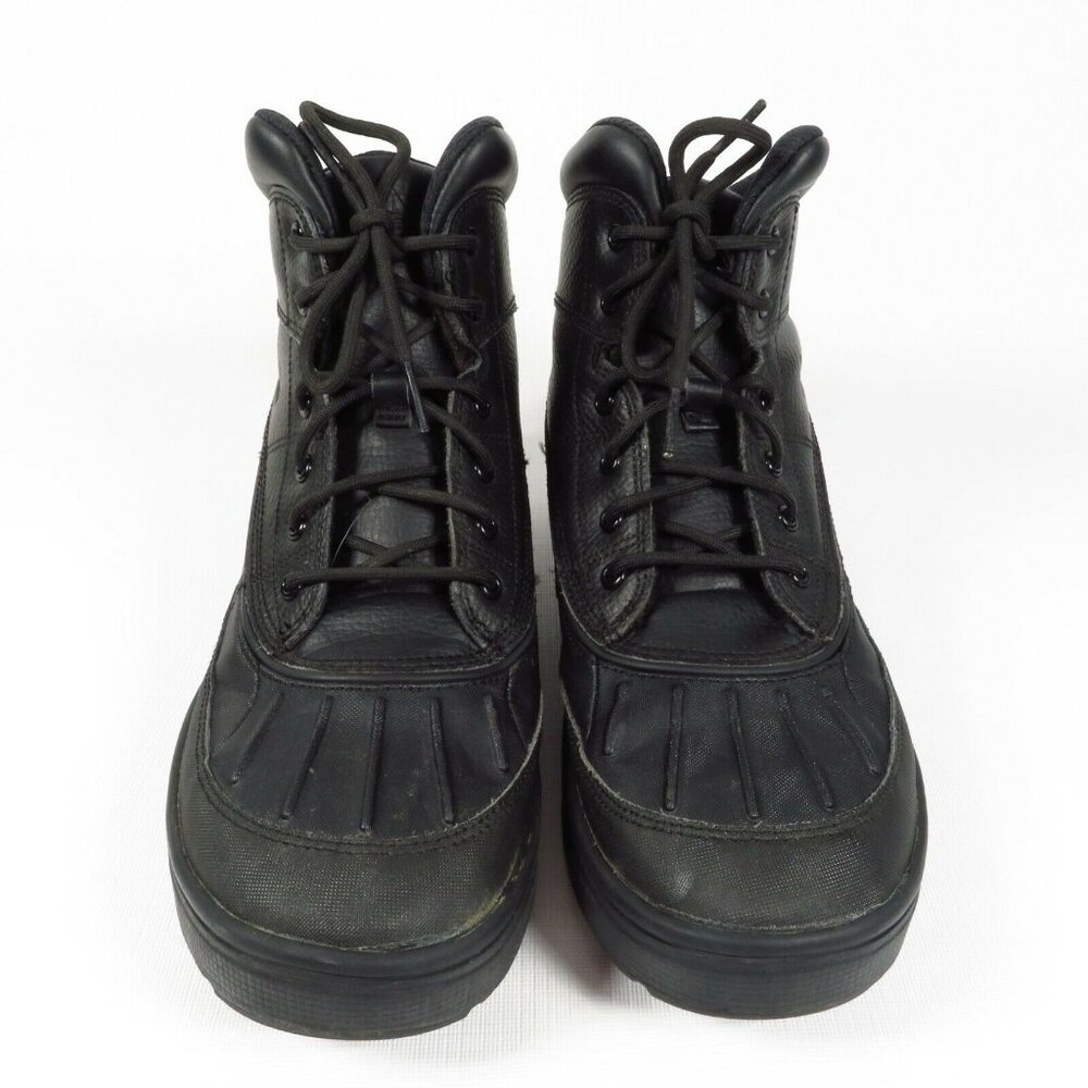 Nike ACG Woodside 2 Youth Sz 7Y Women's 9 Black Waterproof Duck Boots 524872-001 - Picture 3 of 12
